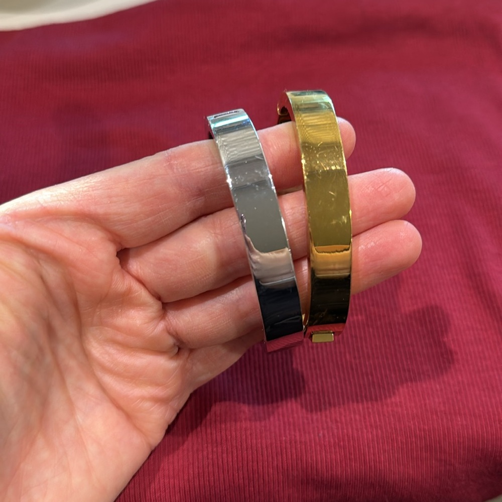 Jcrew Hinged Bangles Bundle F3209 - image 1